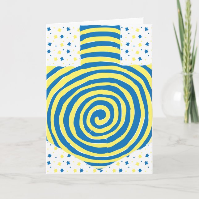 Hanukkah Note Cards Personalization Option (Front)