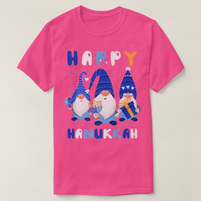 Hanukkah or jewish holiday or Happy Hanukkah  T-Shirt (Design Front)