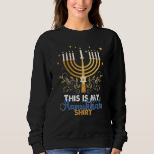 Hanukkah Pajama This is My Hanukkah 2022 Sweatshirt