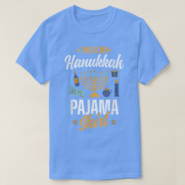 Hanukkah    PajamaHanukkah  T-Shirt (Design Front)