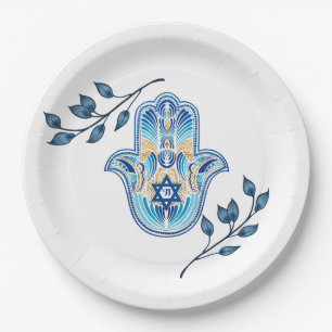 Hanukkah Paper Plates