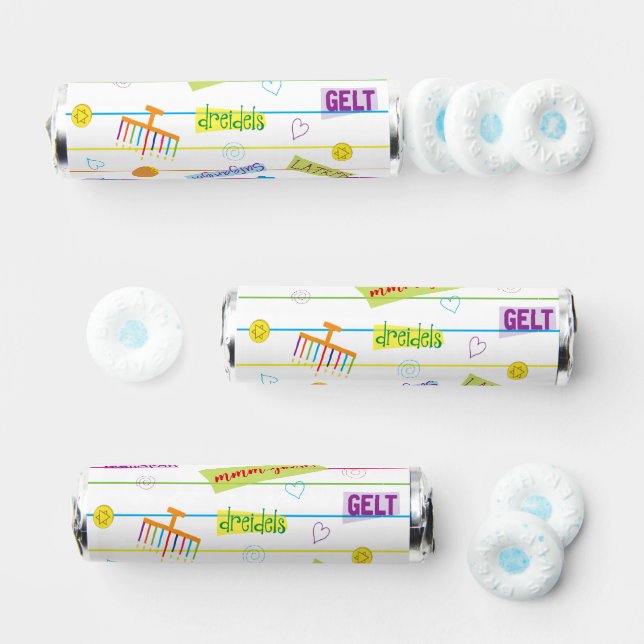 Hanukkah Party Design Breath Savers® Mints (Assorted)