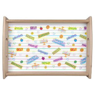 Hanukkah Party Serving Tray