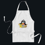 Hanukkah Penguin Adult Apron<br><div class="desc">Hanukkah Penguin</div>