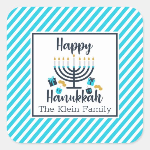 Hanukkah Personalized Sticker