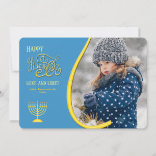 Hanukkah Photo Holiday Card 2