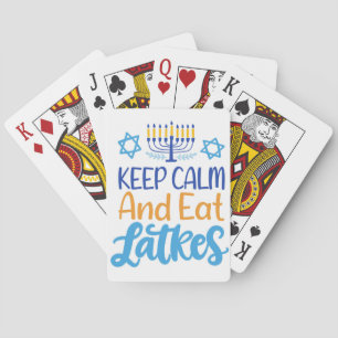 Hanukkah Poker Cards