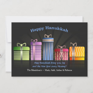 Hanukkah Presents Greeting Card