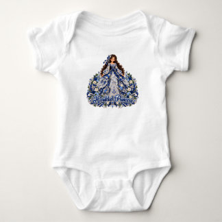 Hanukkah Princess Newborn  Baby Bodysuit