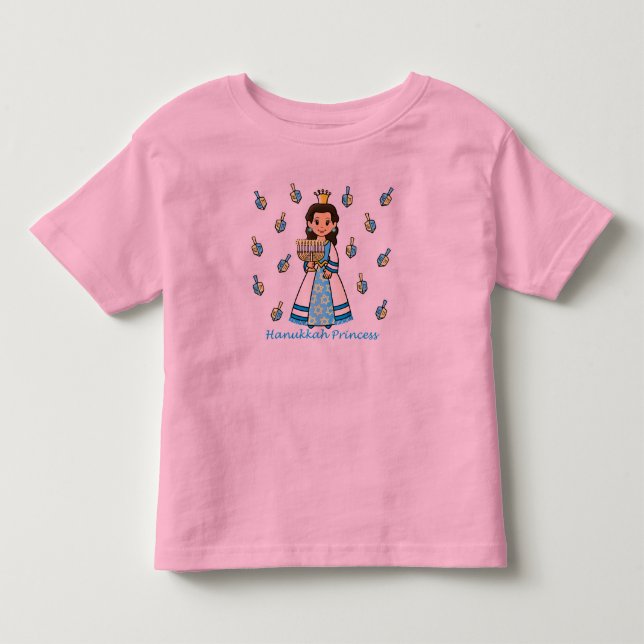 Hanukkah Princess Toddler T-shirt (Front)