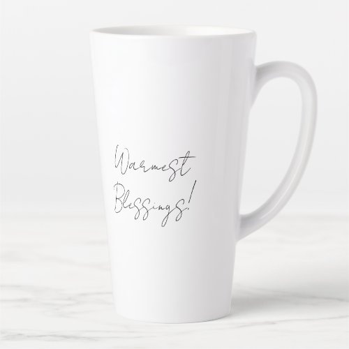 Hanukkah Princess! Warmest Blessings! Latte Mug