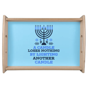 Hanukkah Quote Serving Tray