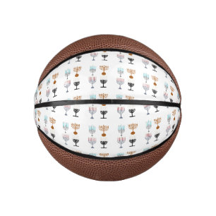 Hanukkah Religion Judaism Jew Mini Basketball
