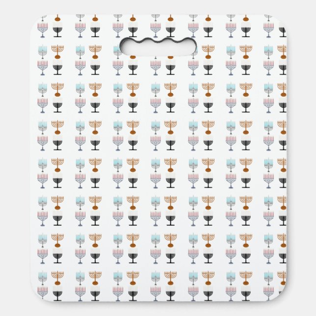 Hanukkah Religion Judaism Jew Seat Cushion (Front Vertical)