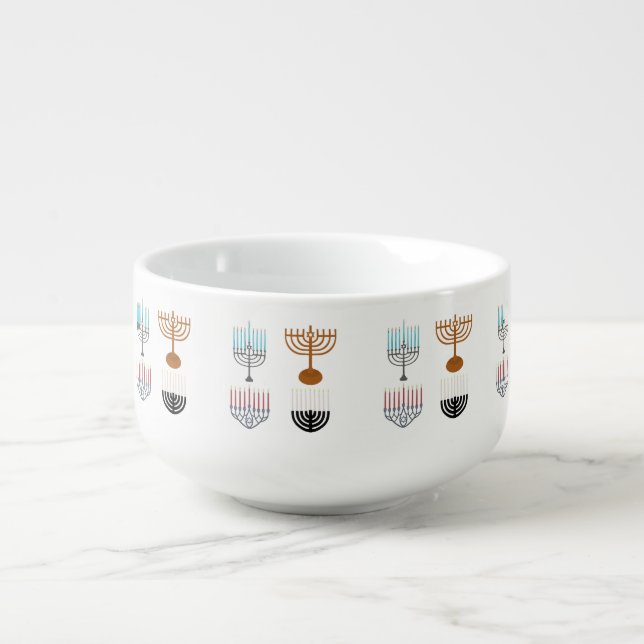 Hanukkah Religion Judaism Jew Soup Mug (Front)