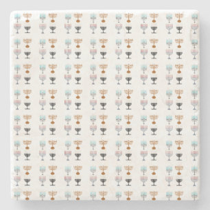 Hanukkah Religion Judaism Jew Stone Coaster