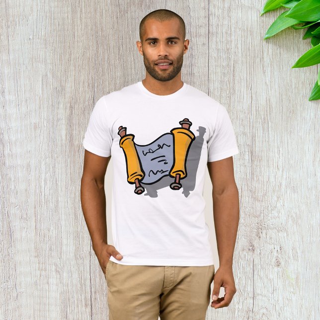 Hanukkah Scroll Mens T-Shirt (Creator Uploaded)