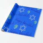 Hanukkah Shopping Wrapping Paper