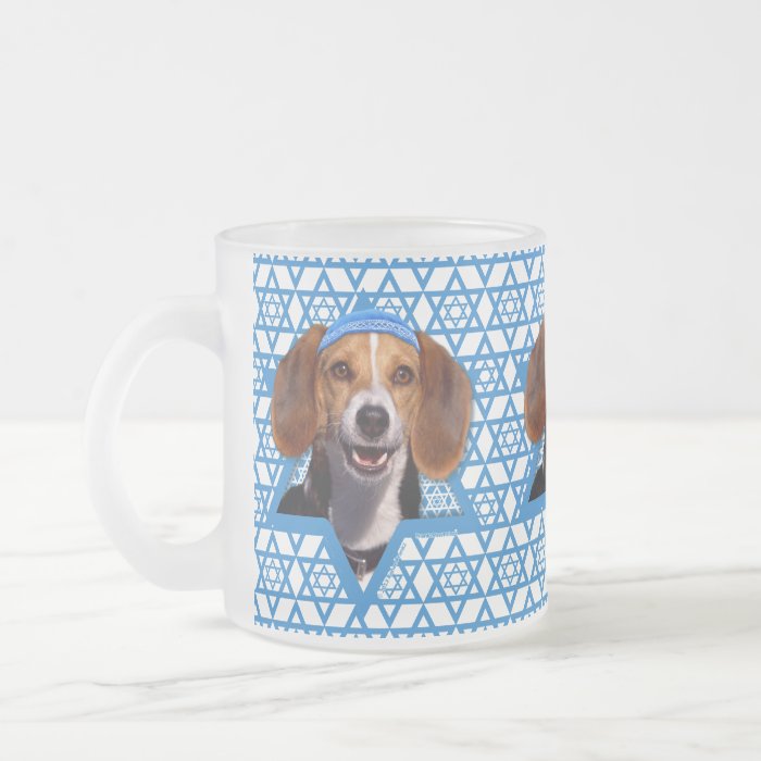 Hanukkah Star of David   Beagle Coffee Mugs