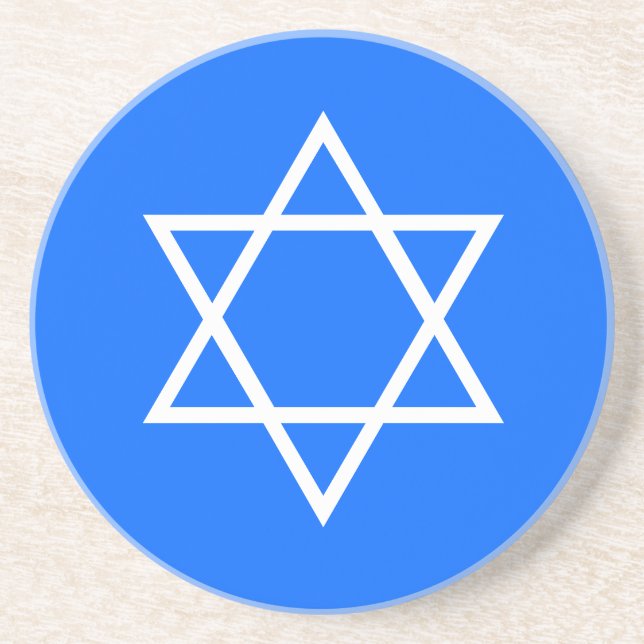 Hanukkah Star of David Coaster (Front)