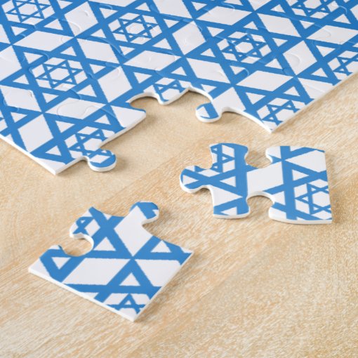 Hanukkah Star of David Jigsaw Puzzle Zazzle