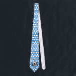 Hanukkah Star of David - Old English Sheepdog Neck Tie<br><div class="desc">What could make saying Happy Hanukkah more fun than having this Old English Sheepdog wearing a Yamaka surrounded by the Star of David. This whimsical holiday design will be sure to delight your friends and family as well as other animal lovers. This design is available in over 100 Dog Breeds....</div>