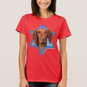 Hanukkah Star of David - Vizsla - Reagan T-Shirt