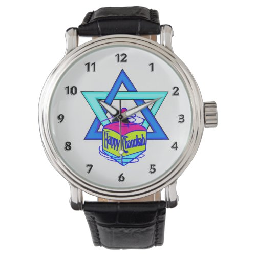 Hanukkah Star of David Watch