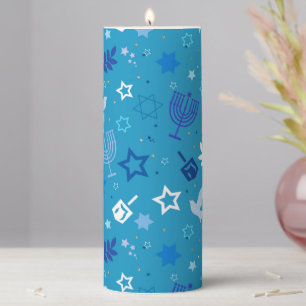 Hanukkah Stars Candle