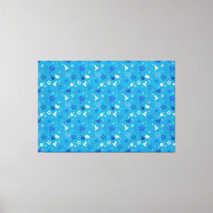 Hanukkah Stars Canvas Print