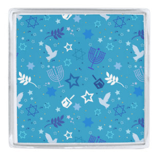 Hanukkah Stars Lapel Pin