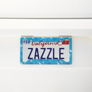 Hanukkah Stars License Plate Frame