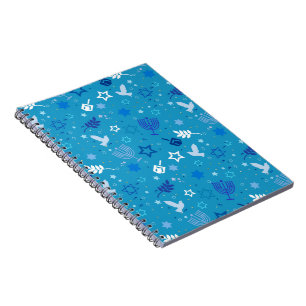 Hanukkah Stars Photo Notebook