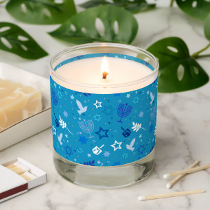 Hanukkah Stars Scented Candle
