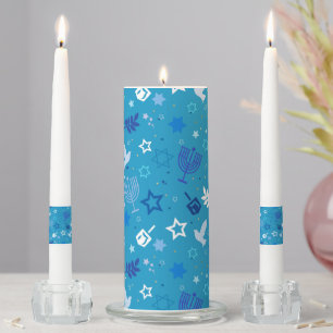 Hanukkah Stars Unity Candle Set