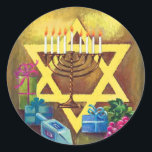 Hanukkah Sticker<br><div class="desc">Hanukkah sticker</div>