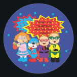 Hanukkah Stickers (1 1/2" or 3") Super Heroes<br><div class="desc">Personalize by changing font size, style, color and wording. So many uses: To and From gift stickers, Thank You stickers on treat bags, Cake Toppers (stick on heavy cardstock, cut out sticker, tape toothpick on back of cardstock), or how about Gift Tags (stick on heavy cardstock, cut out sticker, punch...</div>