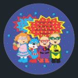 Hanukkah Stickers (1 1/2" or 3") Super Heroes<br><div class="desc">Personalize by changing font size, style, color and wording. So many uses: To and From gift stickers, Thank You stickers on treat bags, Cake Toppers (stick on heavy cardstock, cut out sticker, tape toothpick on back of cardstock), or how about Gift Tags (stick on heavy cardstock, cut out sticker, punch...</div>