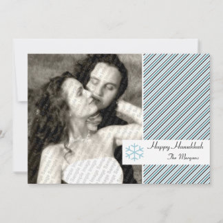 Hanukkah Stripes Card