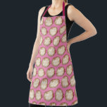 Hanukkah Sufganiyah Jelly Donut Jewish Holiday Apron<br><div class="desc">All-over-print apron features an original marker illustration of jelly donuts.

This design is also available on other products. Don't see what you're looking for? Contact Rebecca to have something designed just for you.</div>