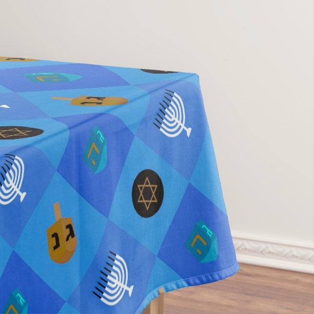Hanukkah Tablecloth (In Situ)