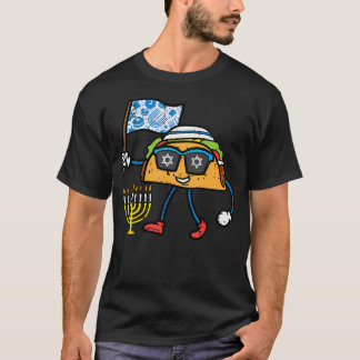 Hanukkah Tacos Chanukah Jewish Mexican Food Men Wo T-Shirt