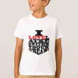 Hanukkah Tee Shirt Kids "I Love Latkes"<br><div class="desc">Hanukkah Tee Shirt Kids. "I Love Latkes" Thanks for stopping and shopping by! Much appreciated. This design can be placed on many other clothing styles, sizes, and colors. Happy Hanukkah/Chanukah! Style: Kids' Hanes TAGLESS® T-Shirt Wait 'till you get this tagless tee on your kiddo. It'll take his everyday style to...</div>
