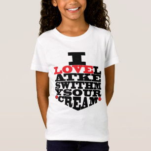Hanukkah Tee Shirt Kids "I Love Latkes"