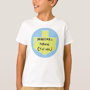 Hanukkah Tee Shirt Kids Personalize