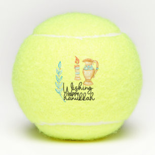 Hanukkah tennis balls