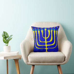 Hanukkah Throw Pillow