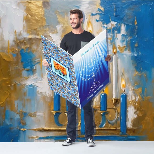 Hanukkah to Child from Daddy Extra Big  Card (Creator Uploaded)