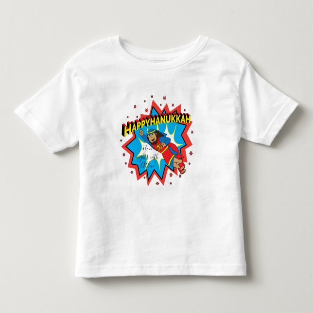 Hanukkah Toddler Judah Maccabee T-shirt (Front)