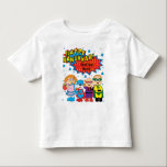 Hanukkah Toddler T-Shirt<br><div class="desc">"Happy Hanukkah" Personalized Toddler T-Shirt.  Personalize with your favorite font style,  size,  color and wording. (Zazzle can help you with text box,  if needed. Simply call them at 877-893-8935.)</div>
